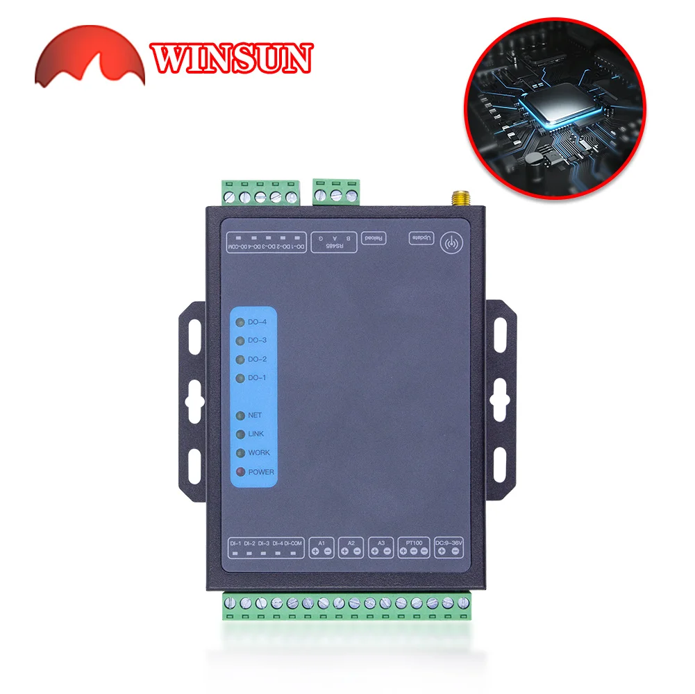 IoT Remote control 4G Ethernet Wifi MODBUS TCP UDP protocol cloud platform supported rtu rs485