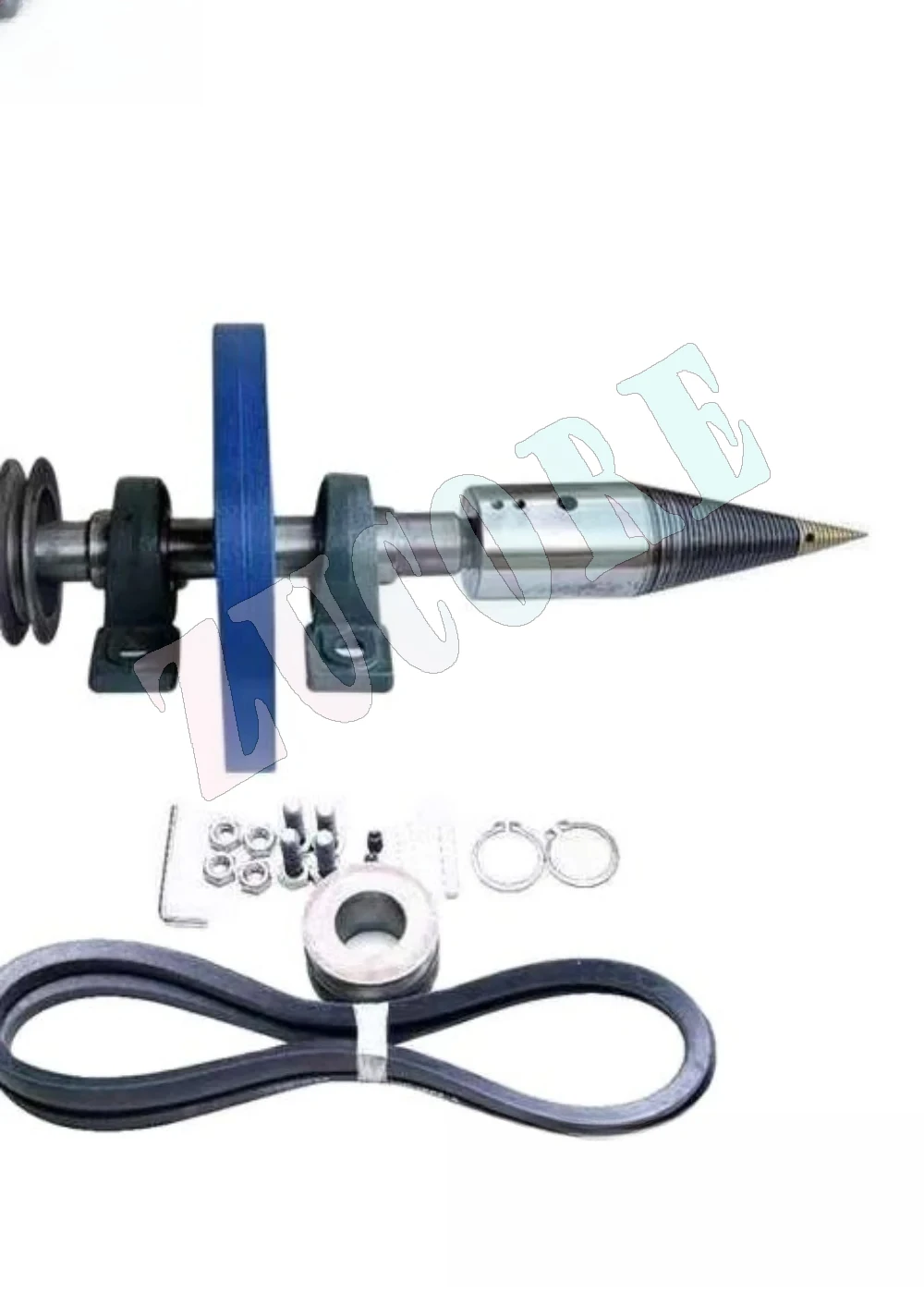 Rural Household Wood Splitting Machine Drill Small Electric Hammer Wood Cone Wood Artifact