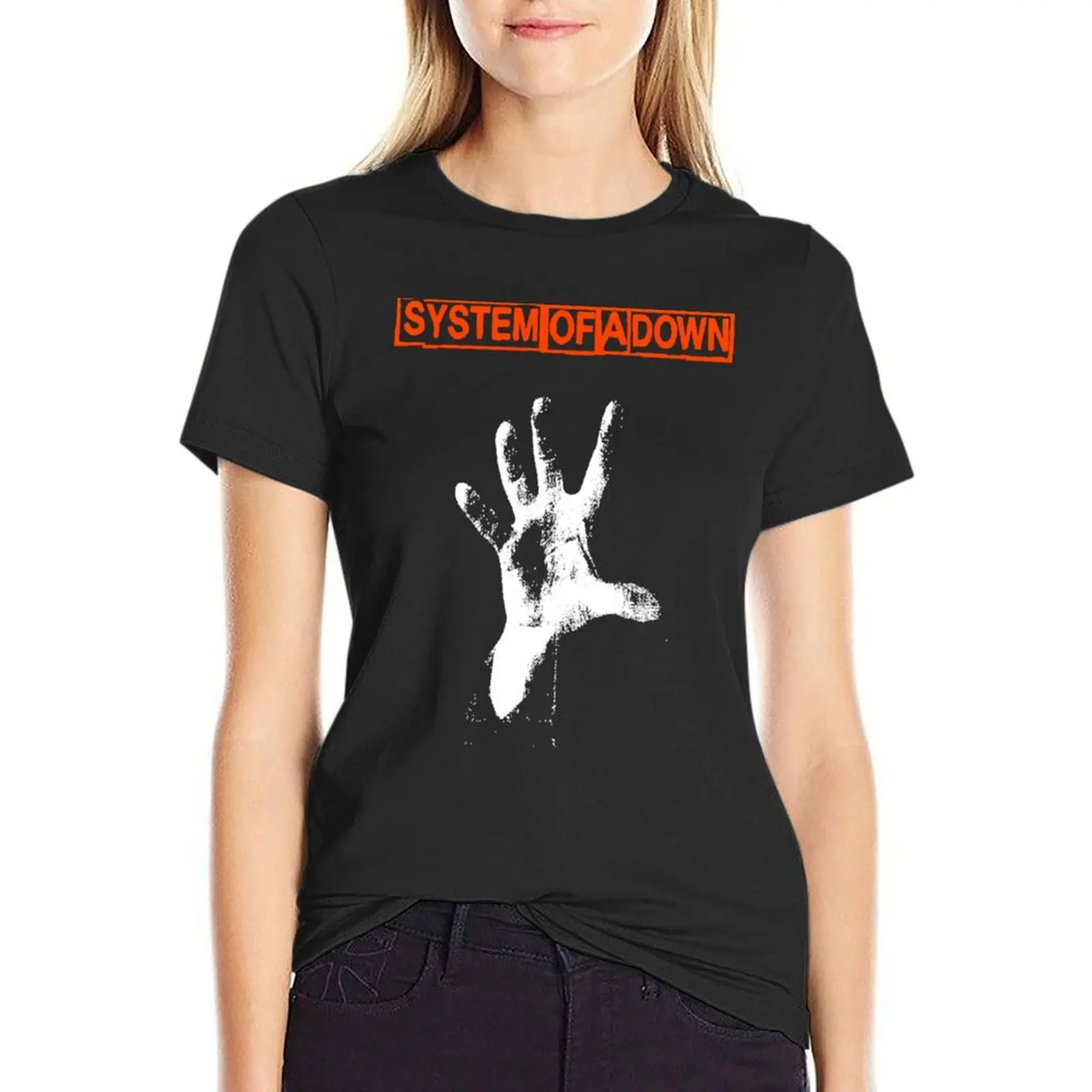 

system of a down T-shirt Aesthetic clothing aesthetic clothes plus size tops tops Women