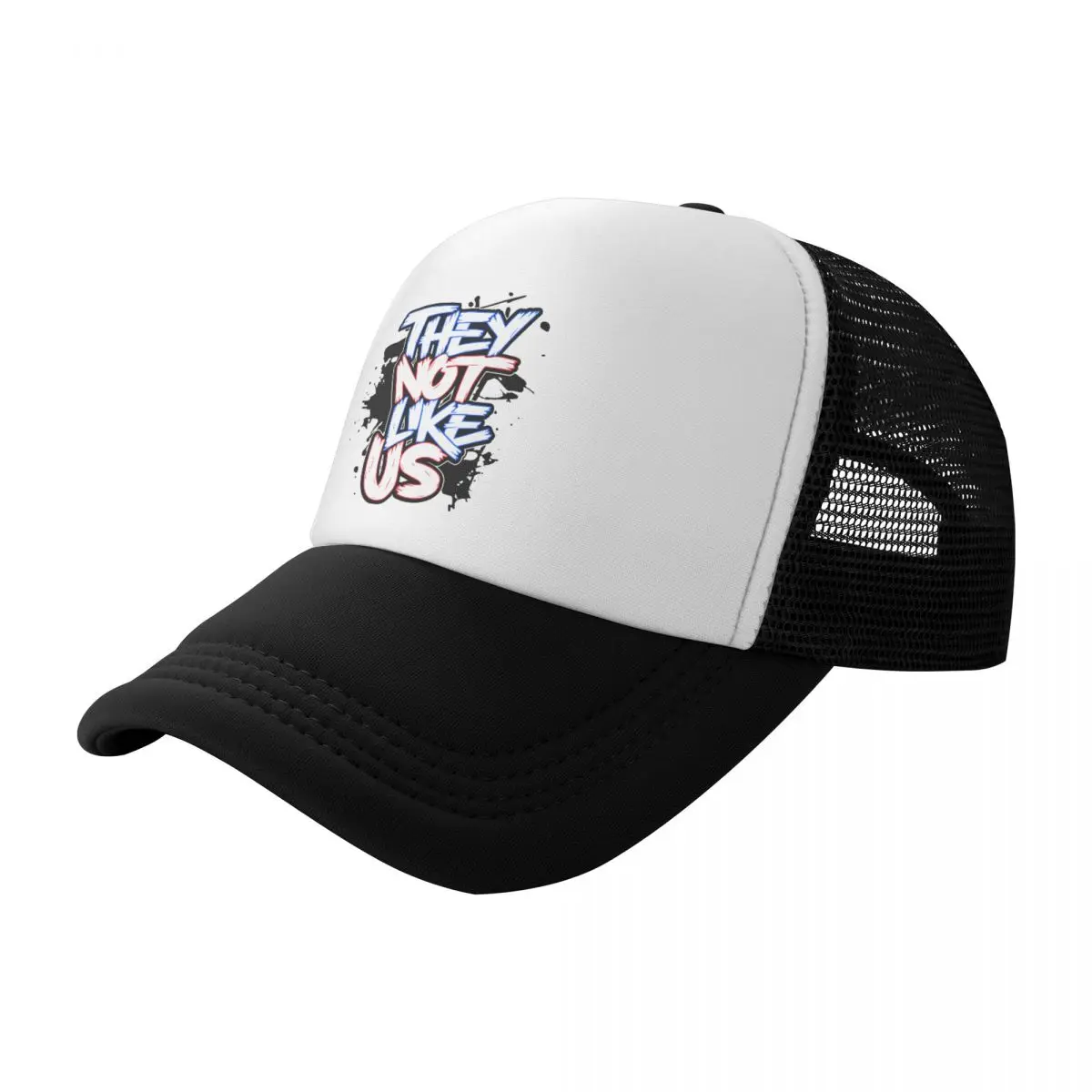 مخصص لهم لا يحبنا قبعة بيسبول النساء الرجال قابل للتعديل قبعة سائق الشاحنة القبعات الرياضية Snapback