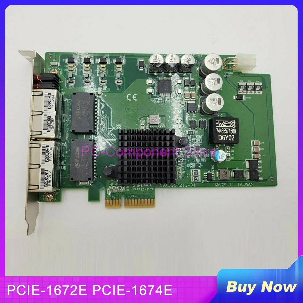 

4-Port Visual Image Capture Card For Advantech PCIE-1672E PCIE-1674E