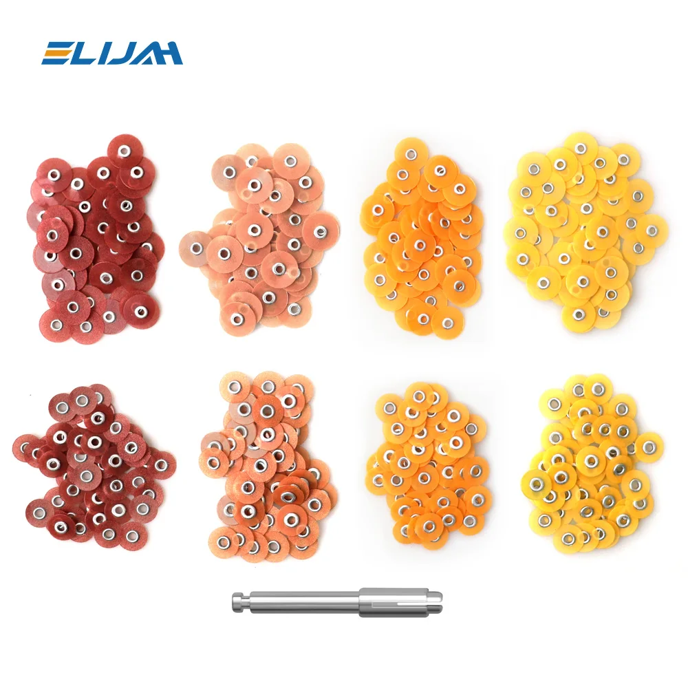 50Pcs/Bag Dental Finishing and Polishing Discs Composites Ceramics and Glass Ionomer Restorations 135℃ Autoclavable