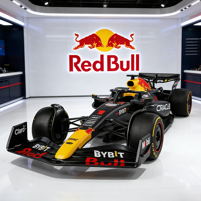 

1:18 Red Bull Racing RB19 Verstappen Formula Racing Alloy Car Diecasts & Toy Vehicles Miniature Scale Model Car For Children
