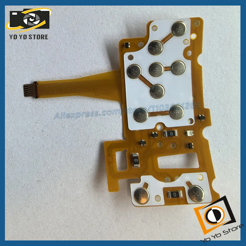 For Fujifilm F460 F470 Keyboard Function Button Cable Camera Menu Operation Board with Components