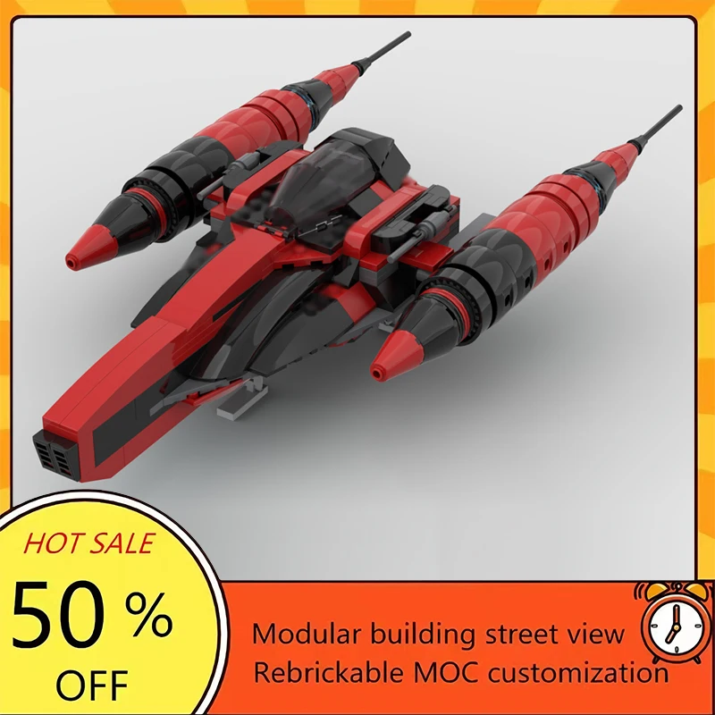 

Набор для сборки космического корабля из 363 деталей: популярная модель из фильма «Звездные войны», модульный конструктор, технологичный подарок, праздничный набор для детей