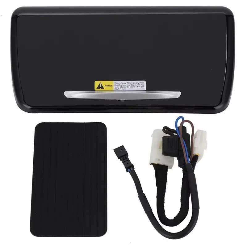 

Стабильное беспроводное зарядное устройство Stable-For для BMW 5 серии F10 F11 F18 2011-2017, 15 Вт, быстрая зарядка, аксессуары для телефона