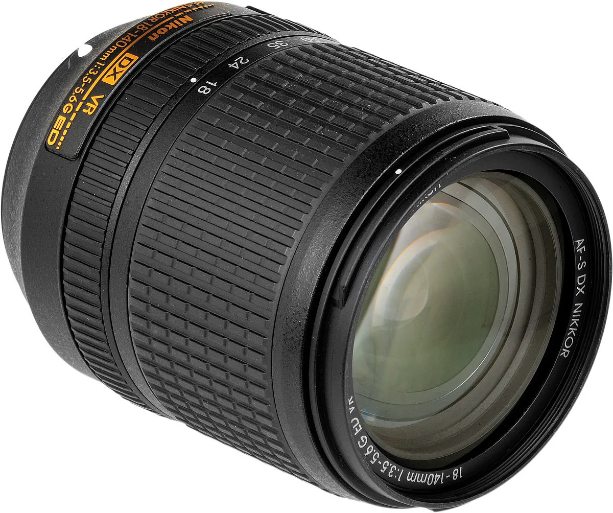 Nikon AF-S DX NIKKOR 18-140mm f/3.5-5.6G ED VR Lens For Nikon Cameras