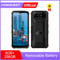 New CONQUEST S26 Removable Battery 5G Network 8GB 256GB DMR Walkie-talkie  5G IP68 Waterproof NFC
