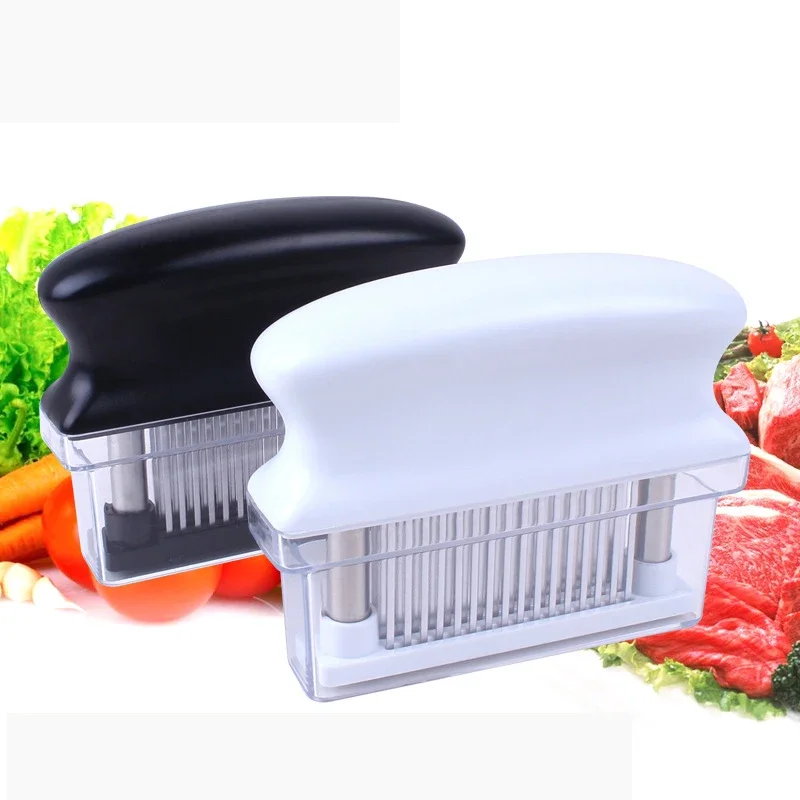 48 Blades Needle Meat Tenderizer Stainless Steel Knife Meat Beaf Steak Mallet Meat Tenderizer Hammer Pounder Cooking Tools