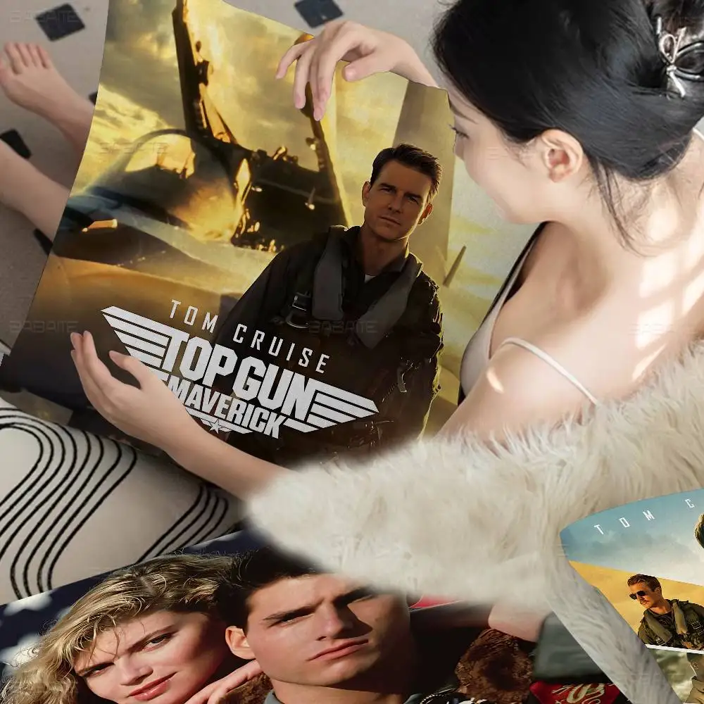 

Action Movie Top Gun Maverick Pillow Cushion Cover Pillowcase Living Room Sofa Home Decor Customized