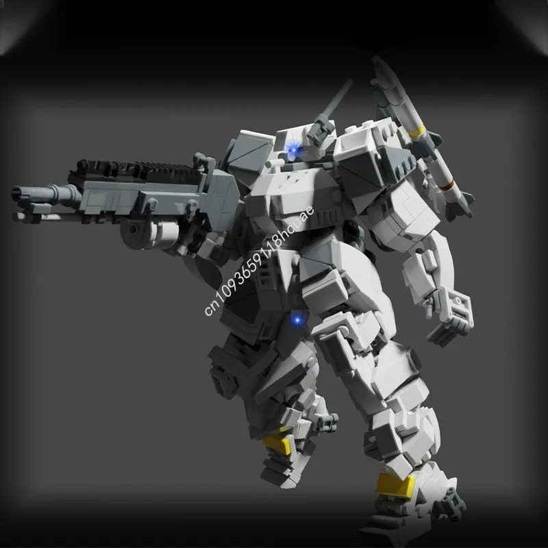 

655 деталей MOC MD-4 CHAMELEON US MARINE CORPS VER, строительные блоки, детская игрушка на Рождество, подарок на день рождения для детей