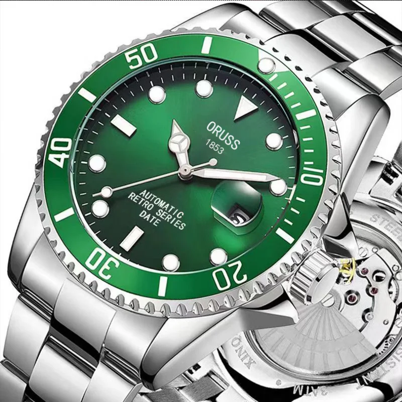 New Watch Men's Automatic Non-Mechanical Watch Waterproof Luminous Business Trends Men's