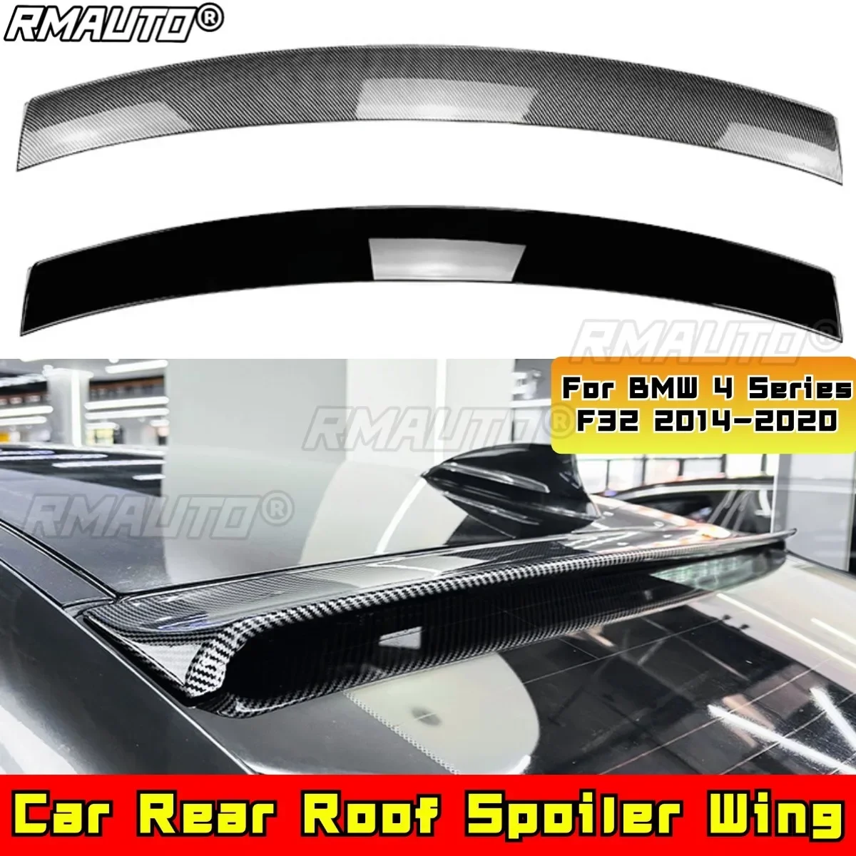 

For BMW 4 Series F32 Rear Roof Spoiler Rear Roof Wing Rear Spoiler Exterior Part for BMW 4 Series F32 2014-2020 Car Accessories