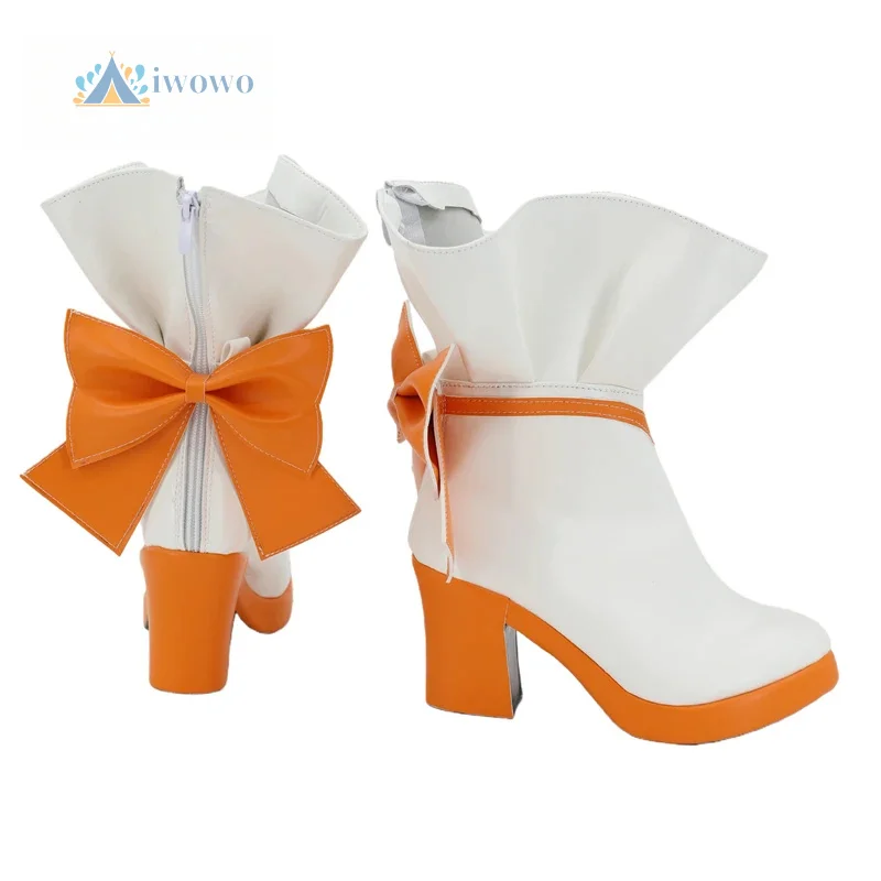 Anime Kanon Shibuya Cosplay Shoes Custom Made Boots view 3
