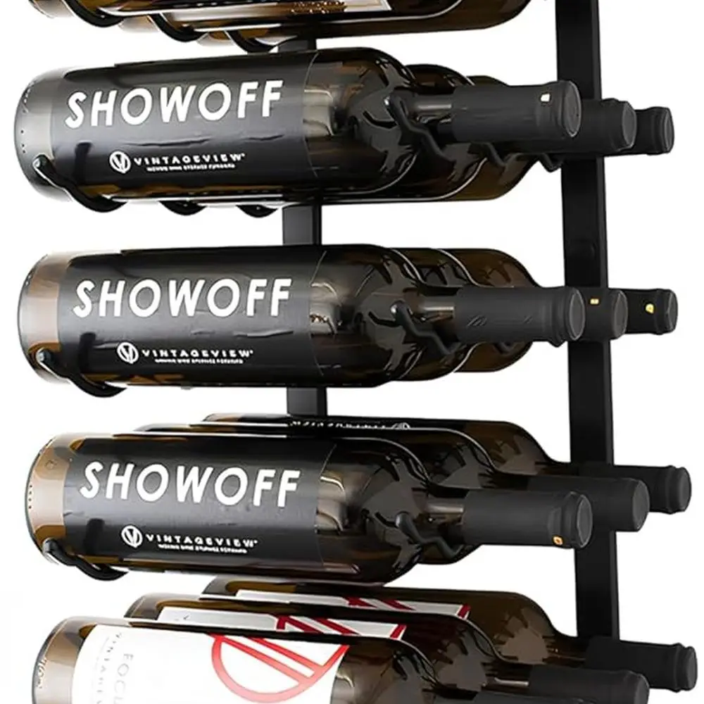 

Стойка серии Pro 3 — тройная глубина, металлическая настенная стойка — современный, удобный доступ для хранения — экономия места