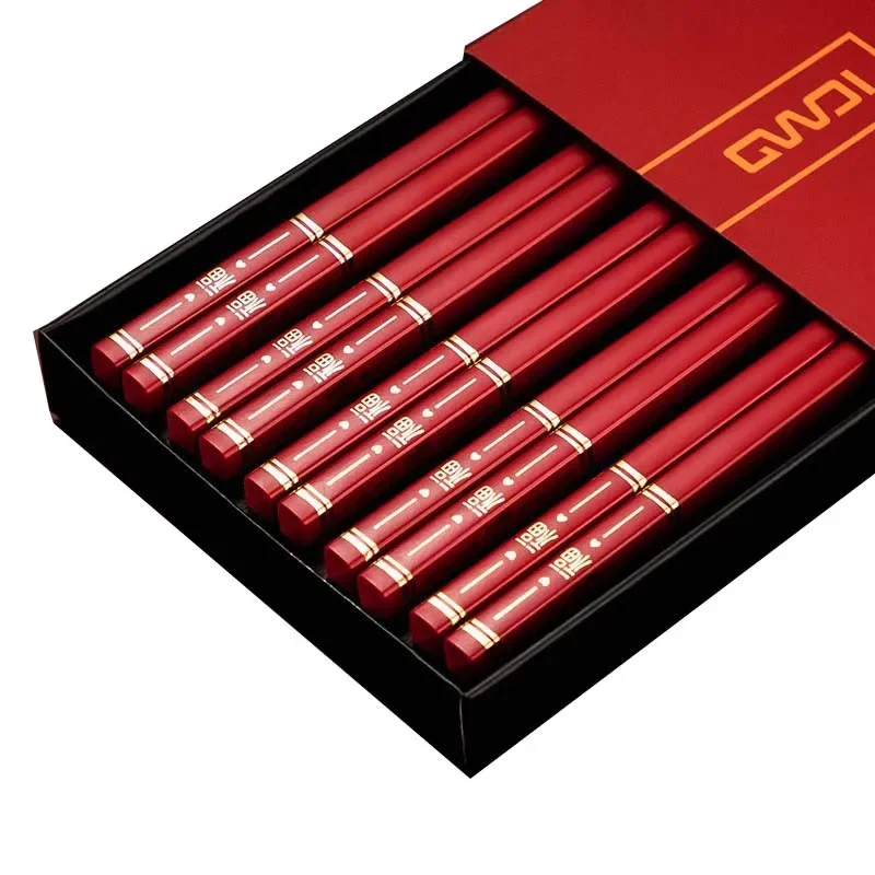 5Pairs Hohe Qualität Japanische Nicht-Slip Stäbchen Koreanische Home Hotel Restaurant Tragbare Gesunde Lebensmittel Stick Für Sushi Stäbchen