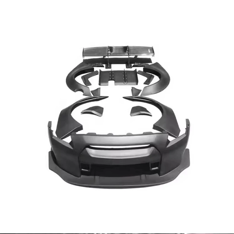 High Quality Body Kit  GTR35 Modified LB Style Wide Body Kit Bumper