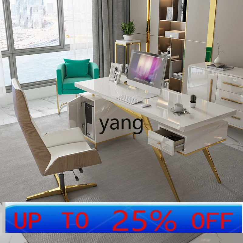 

LMMdesk paint simple modern writing desk bedroom computer slate desk