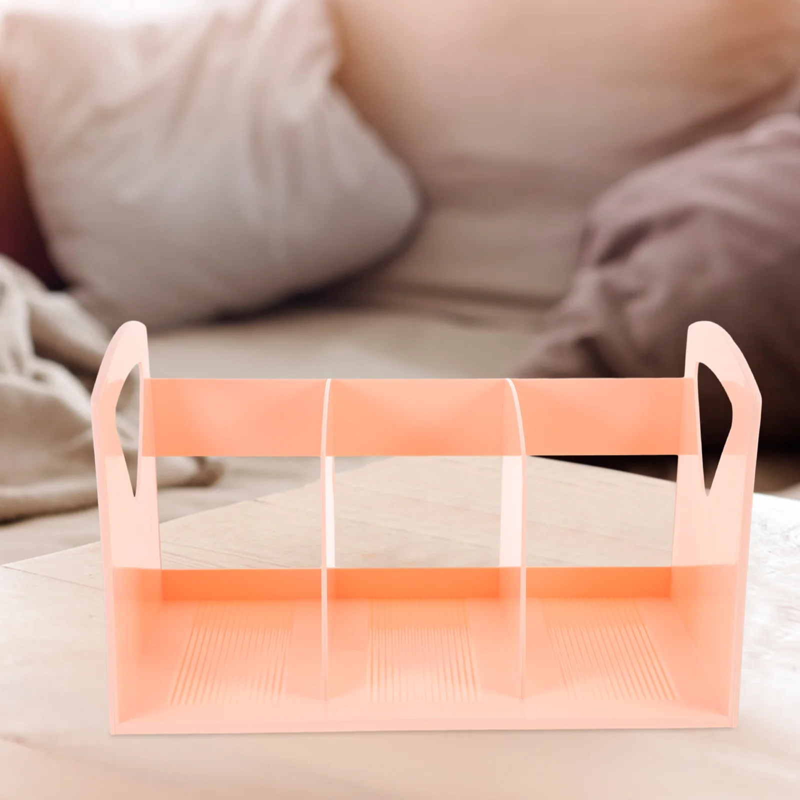 

Large Size Book Storage Rack Sturdy Desktop Organizer For Books Documents Office Home Use Portable Shelf Bookshelf