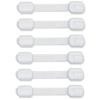 어린이 안전 잠금 장치, 캐비닛, 서랍, 캐비닛, 오븐, 냉장고, 옷장 좌석, 문 및 상인에 적합, 6/10 개