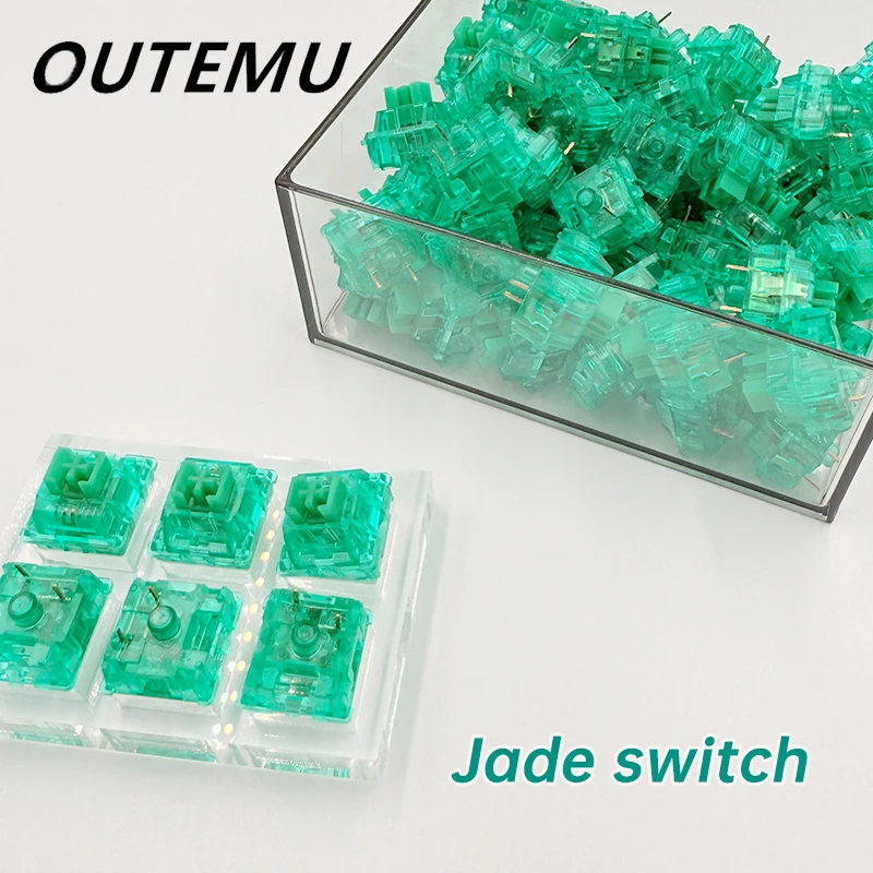 

Outemu Jade Linear Switch 3PIN Mechanical Keyboard Switch Mahjong Sound Hot Plug