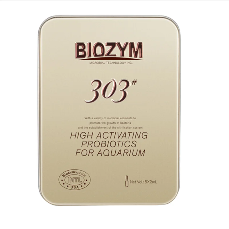 BIOZYM-Nitrifying Bacteria Solution Aquarium, Purified Water, Digeful Bacteria, 303 Common to Fresh Sea Water