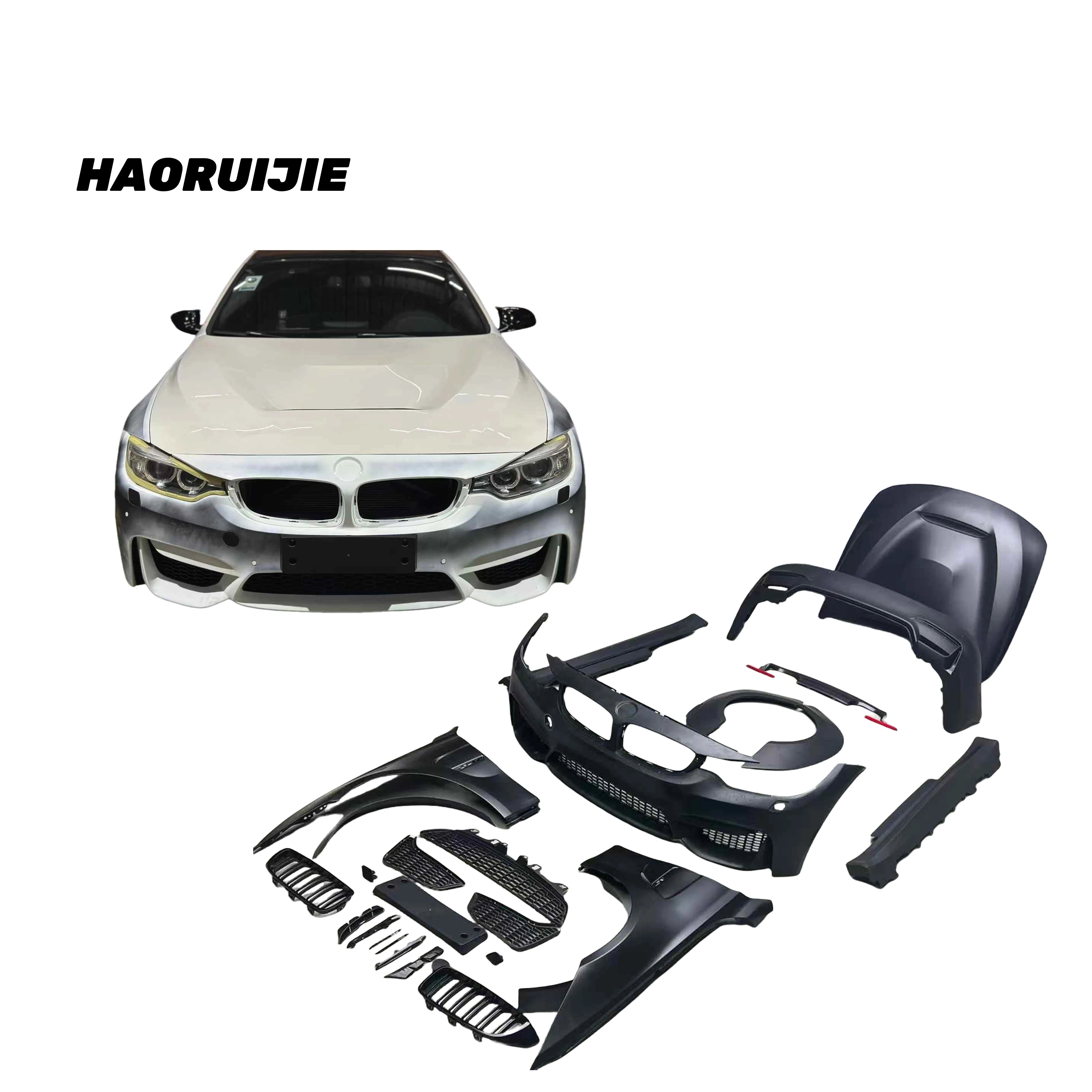 

XDS Accessories Flagship Hot F32 Body Kit For BMW F32 Upgrade M4 M Sport Front Rear Car Bumpers Side Skirts Grille Front Lip Con