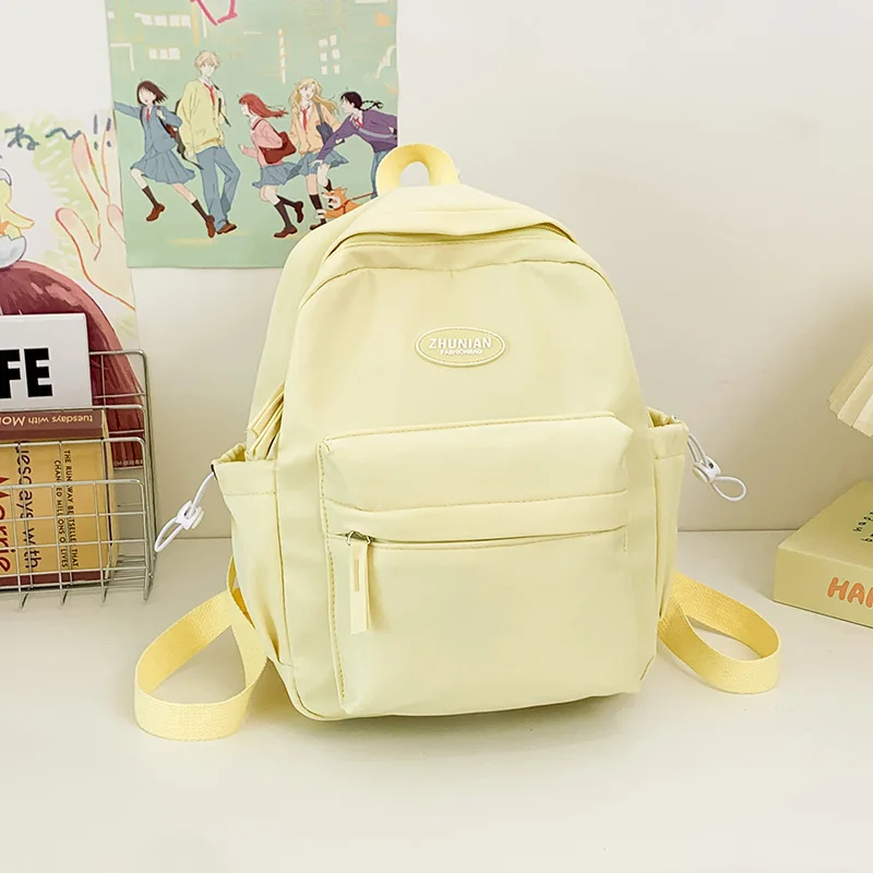 Korean Student School Small Backpack School Shoulder Bag Casual Fashion Mini Backpack Bag