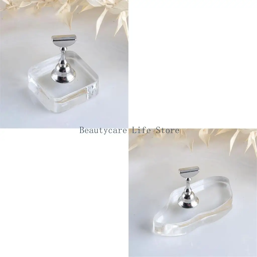 652C Tips Holder Display Practice Stands with Base for Salon Home