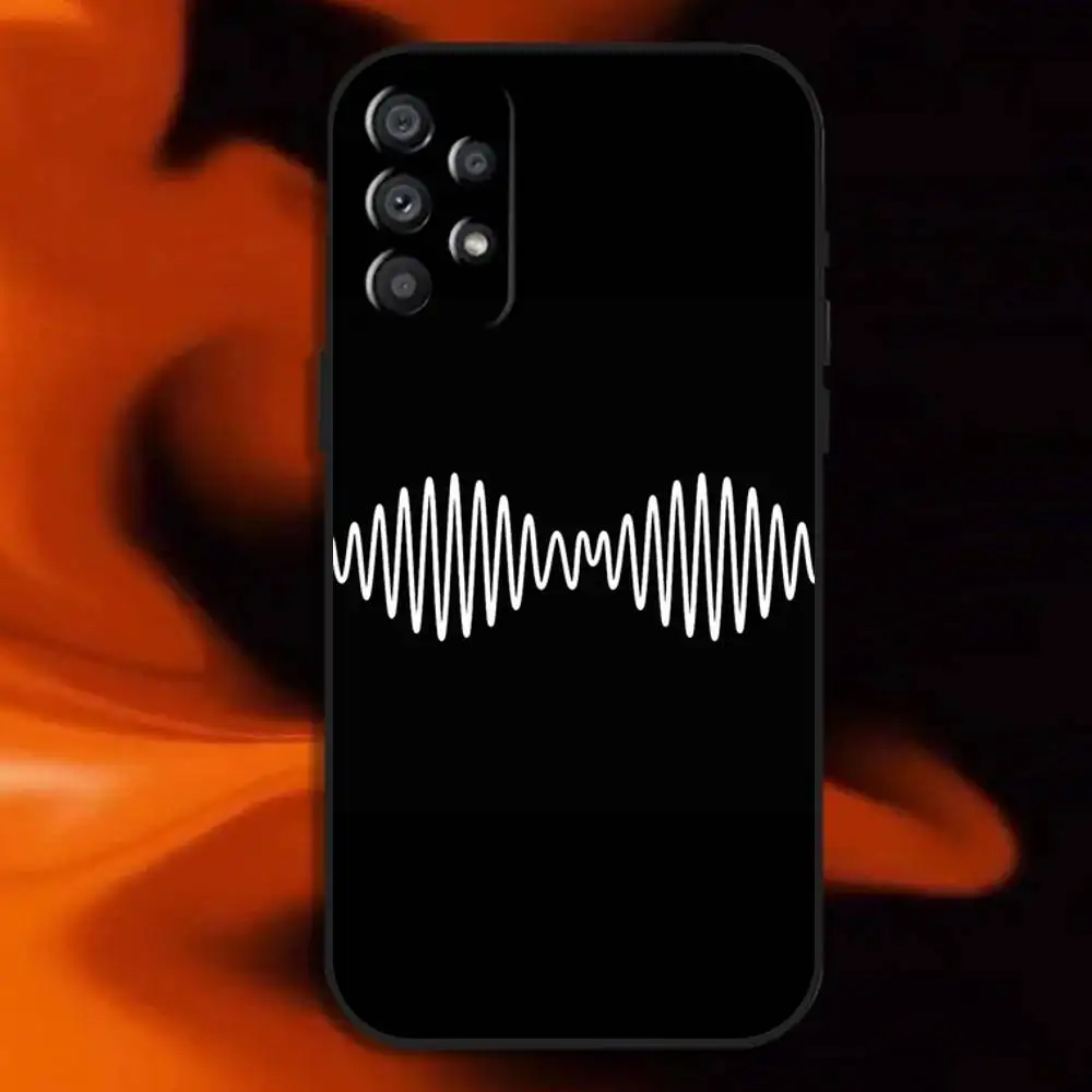 A-Arctic Monkeys عرض خاص حافظة هاتف لهاتف سامسونج جالاكسي A20، A21s، A22، A31، A32، A52، A53، A72، 73، A80 غطاء أسود ناعم #2