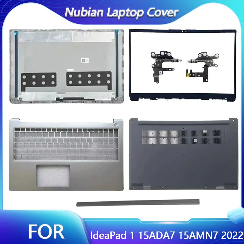 

FOR IdeaPad 1 15ADA7 15AMN7 IdeaPad 15 2022 Laptop LCD Back Top Cover Front Bezel Hinges Palmrest Upper Bottom Case