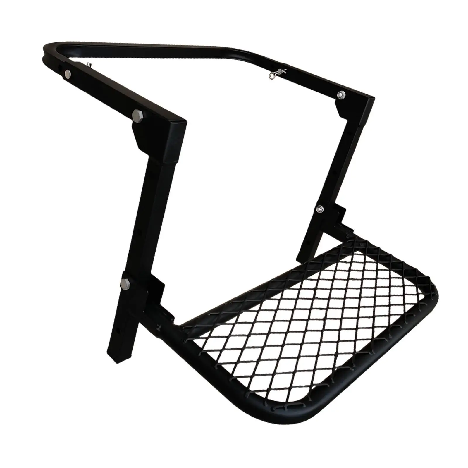 

Universal Truck Tire Step Non Slip Surface Portable Vehicle Auxiliary Pedal Adjustable Iron Pedal for Tire Repair Kit