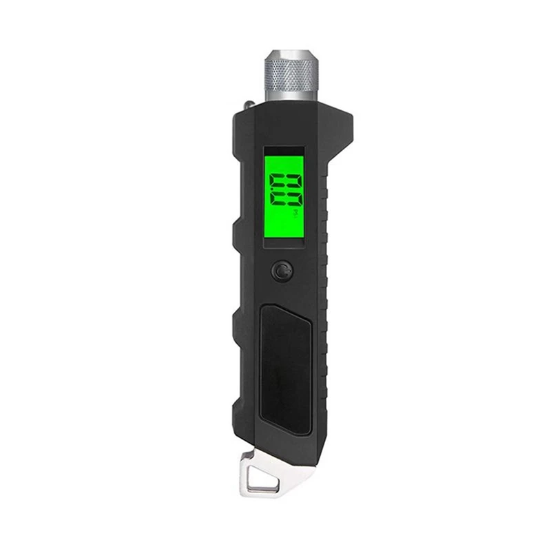 DTA6 Digital Tire Pressure Gauge, Heavy Duty 230 PSI Dual Head for Car Truck, Easy to Use Air Pressure Guage