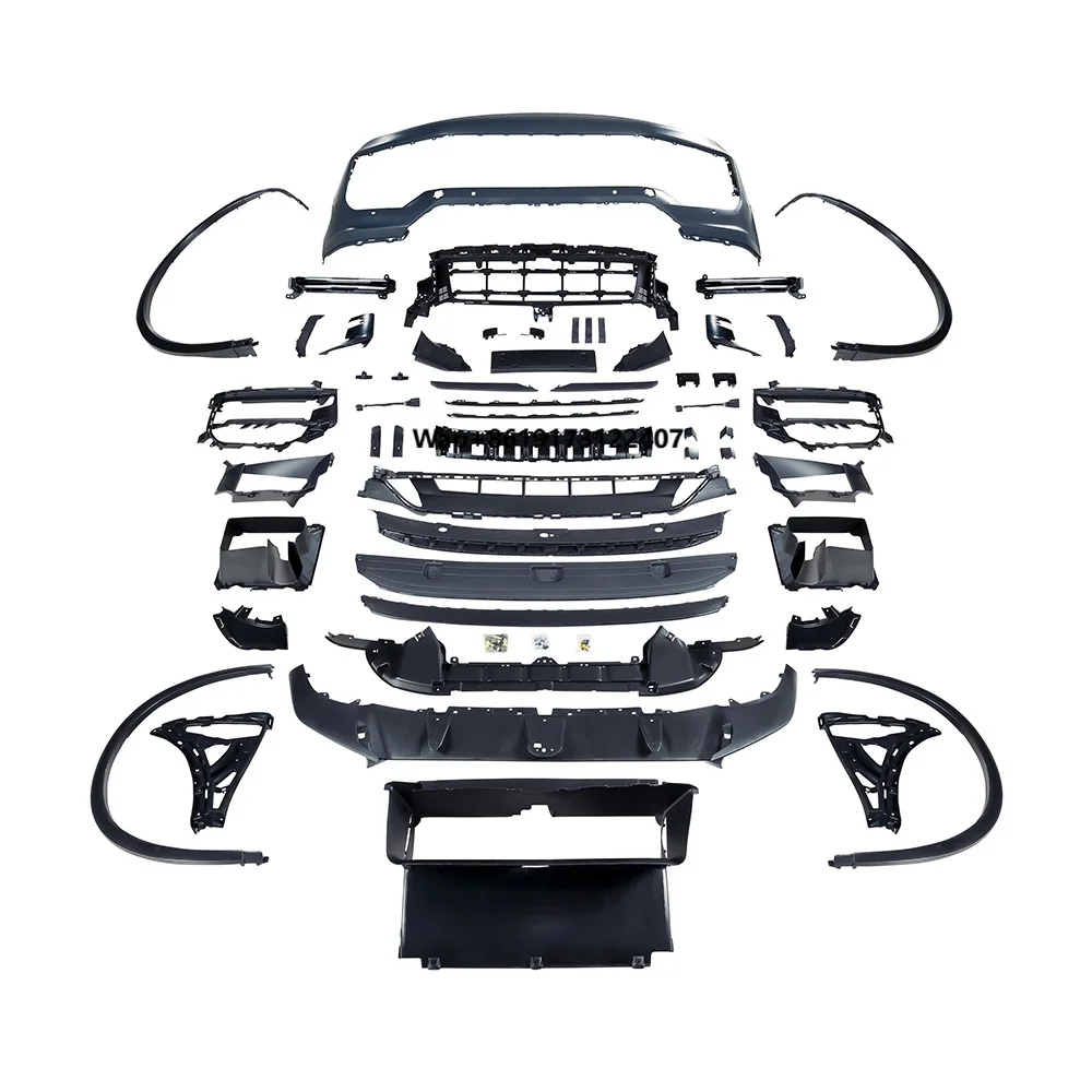 

for 2015-2017 Year 958.2 MK2 Upgrade 2024-up 9Y0.2 E3.2 Turbo GT Front Bumper Facelift Bodykit Headlight Front Lip