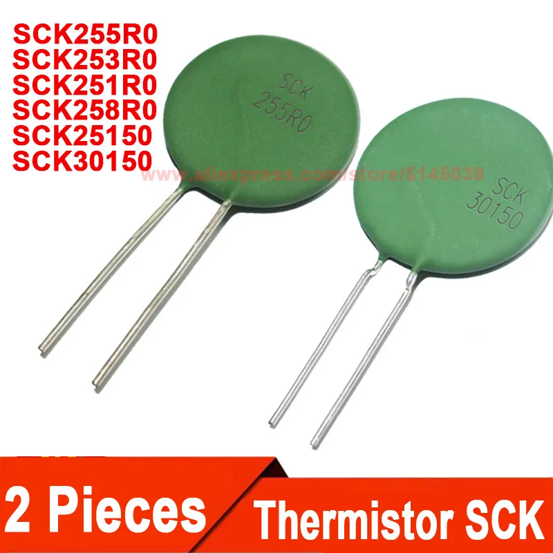 (2 Pieces) SCK251R0 SCK253R0 SCK255R0 SCK258R0 SCK25150 SCK30150 SCK251R0MSBY SCK255R0MSY SCK253R0MSBY Thermistor NTC In stock