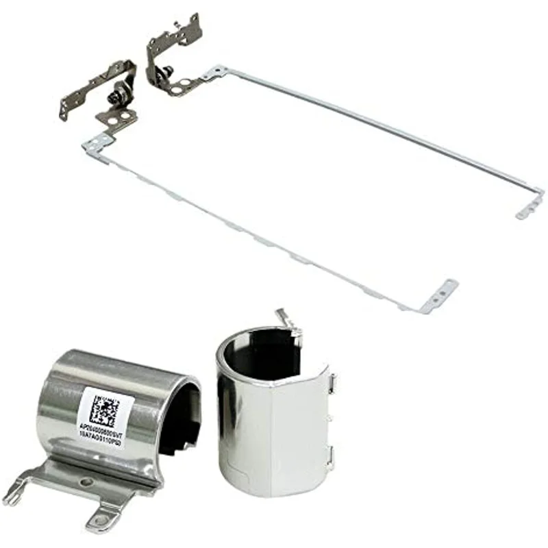 Zawiasy ekranu LCD i srebrna pokrywa zamiennik dla HP 15-BS 15T-BS 15-BW 15Z-BW 250 G6 255 G6