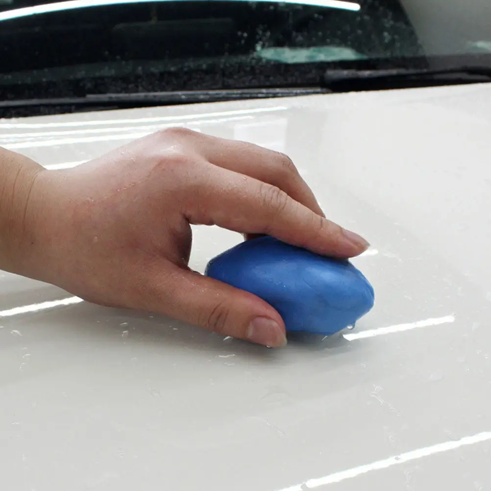 3Pcs Car Cleaning Clay Bars Professional Auto Clay Detailing Pads for Scratch Free Surface Stain Removal Car Window Wheel