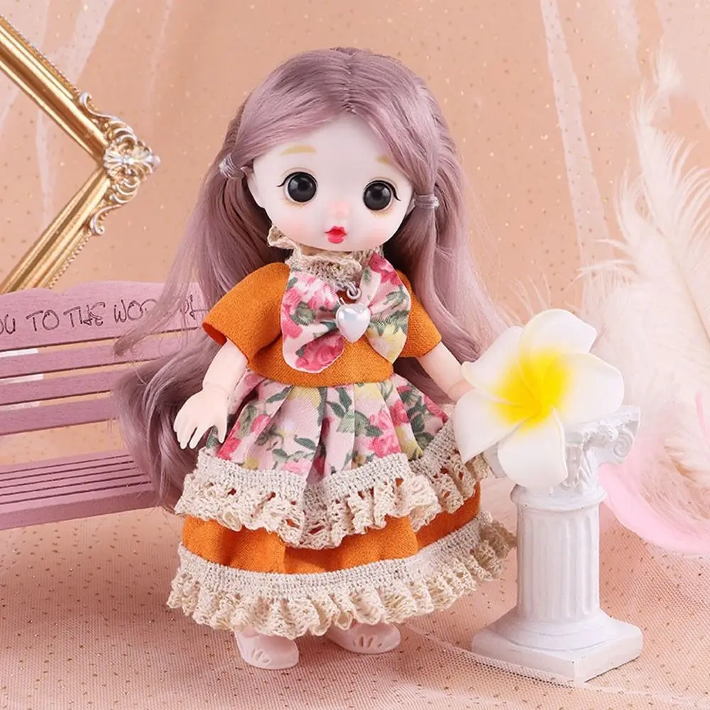 

New Fashion Doll Clothes Multistyles Girls Toys High-end Dress Up Children DIY Clothes 16~17cm Doll