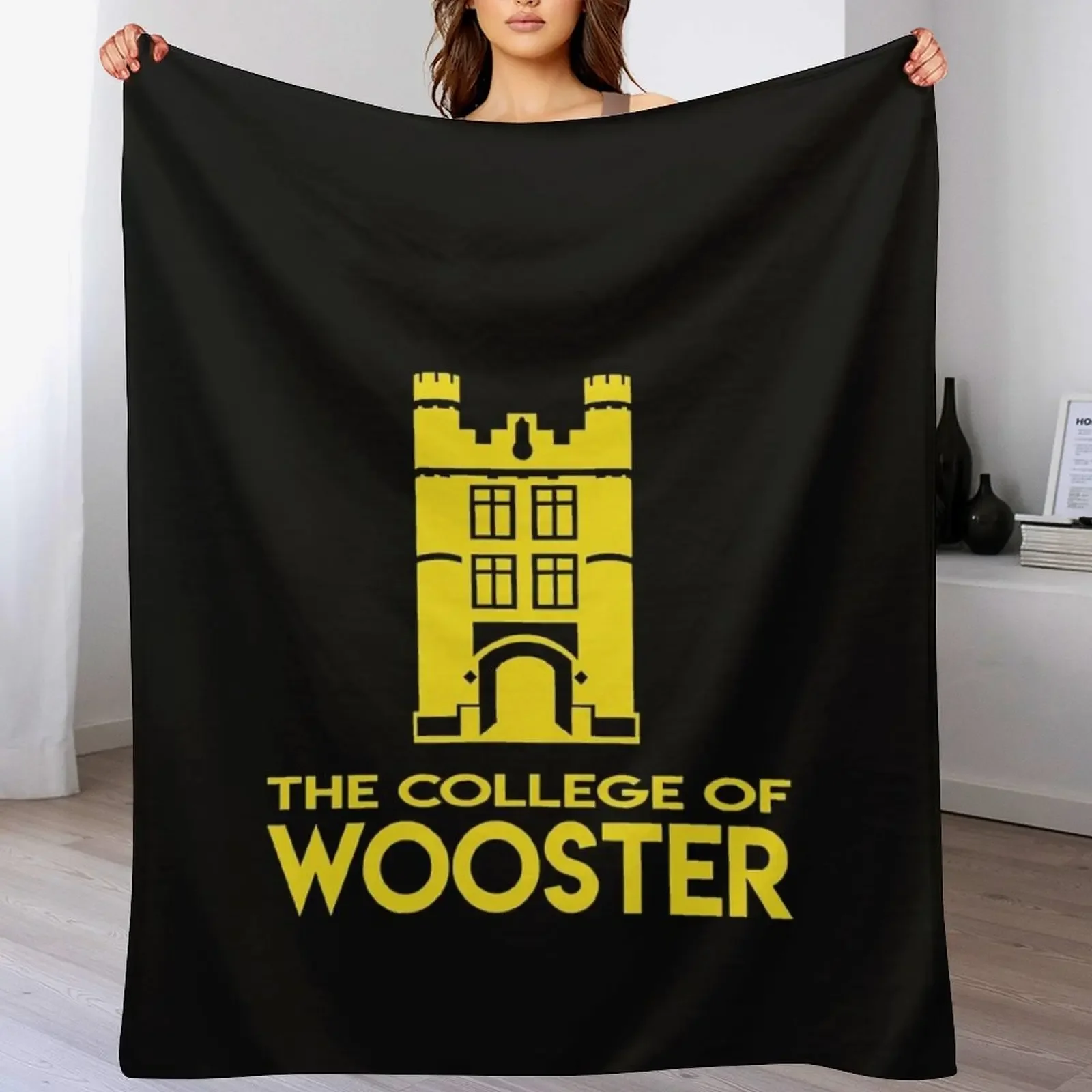 

College of Wooster Classic T-Shirt Throw Blanket valentine gift ideas Polar Plaid Shaggy Blankets