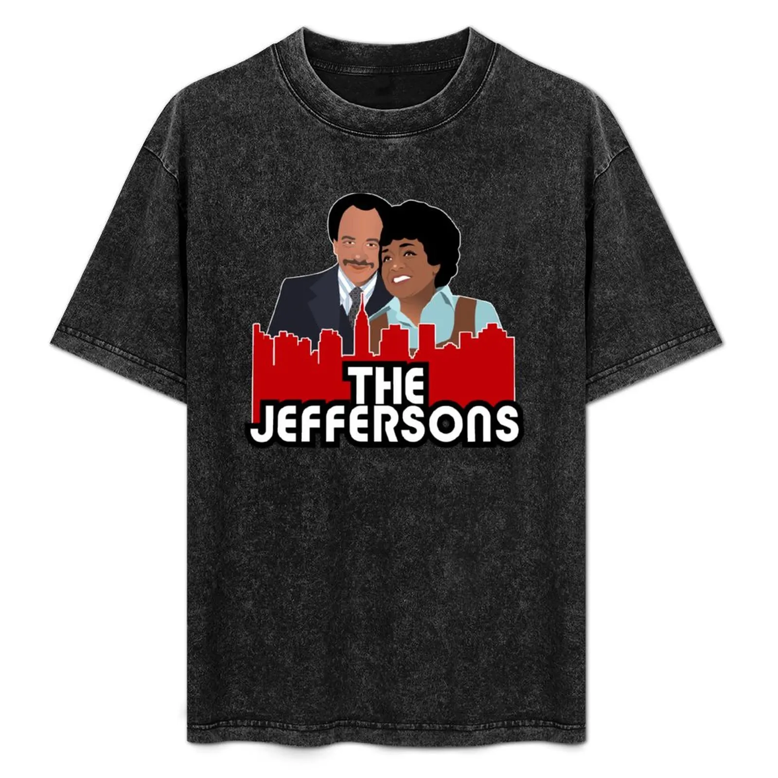 

The Jeffersons Movin' On Up T-Shirt oversizeds summer top custom t shirt graphic tee shirt men graphic t shirts