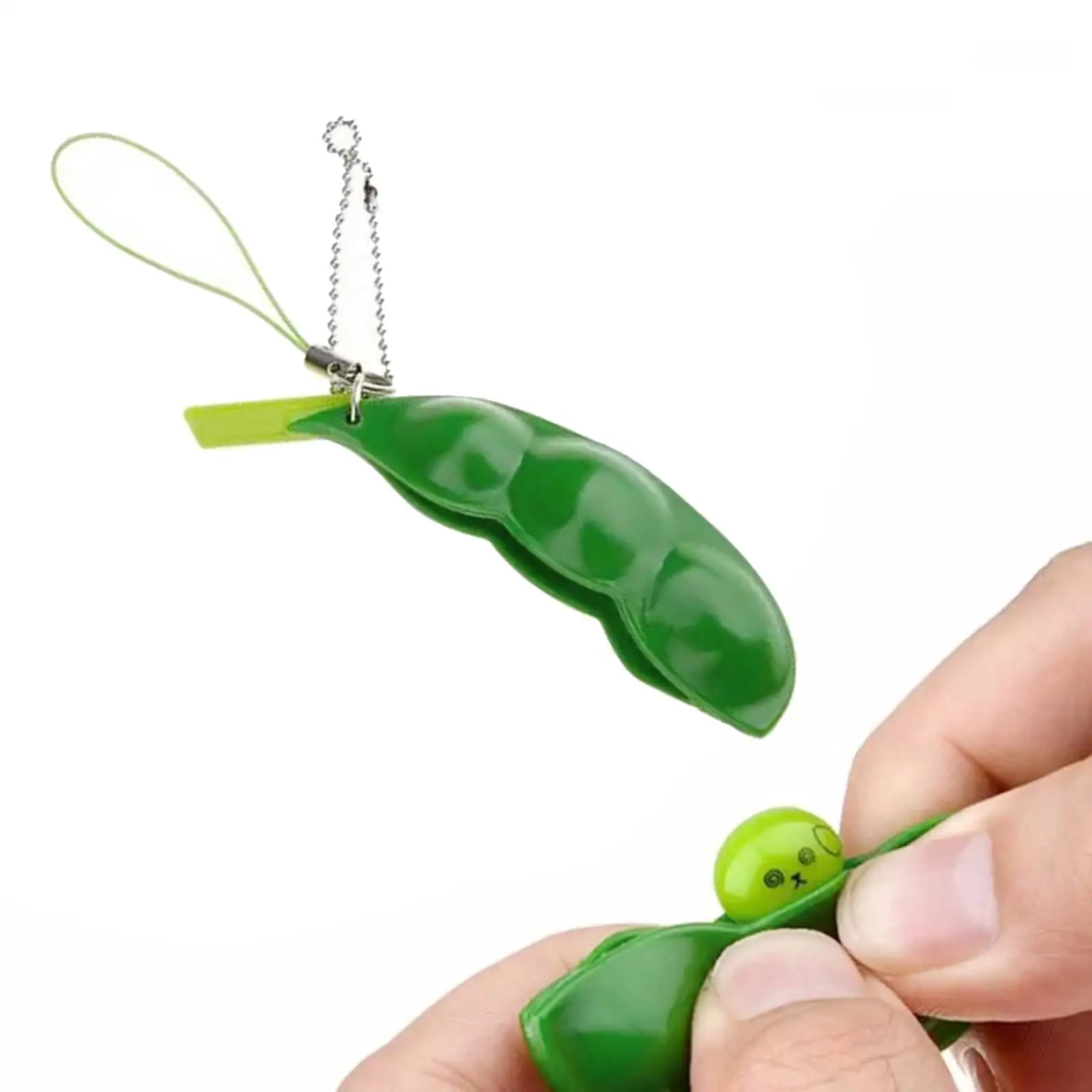 

Squeeze Bean Keychain Squeeze Bean Toy Keychain Toy Squeeze Bean Key Chain Fun Squeeeze Toys Pendants