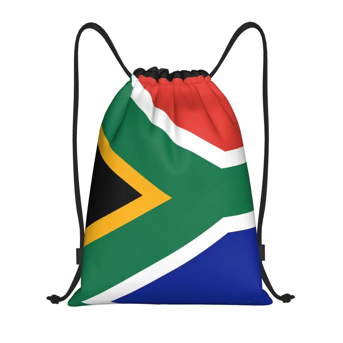 Pegatina de Rugby africano con bandera de Sudáfrica, colcha nórdica con cordón, bolsa de gimnasio, paquete de campo creativo, campamentos duraderos