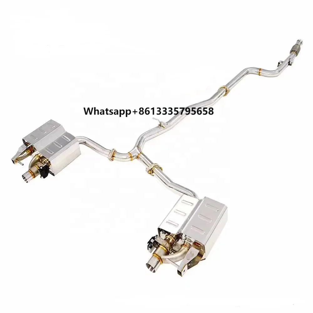 

China Manufacturer Active Sound Catback Exhaust Muffler Piping System with Valves for Benz AMG W205 C180 C200 C260 C300