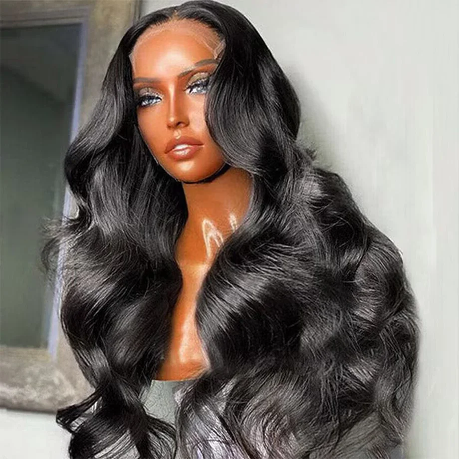 Body Wave 13x6 HD Lace Front Wigs Brazilian 100% Human Hair 13x4 Full Lace Frontal Wig for Women Pre Plucked Lace Closure Wig