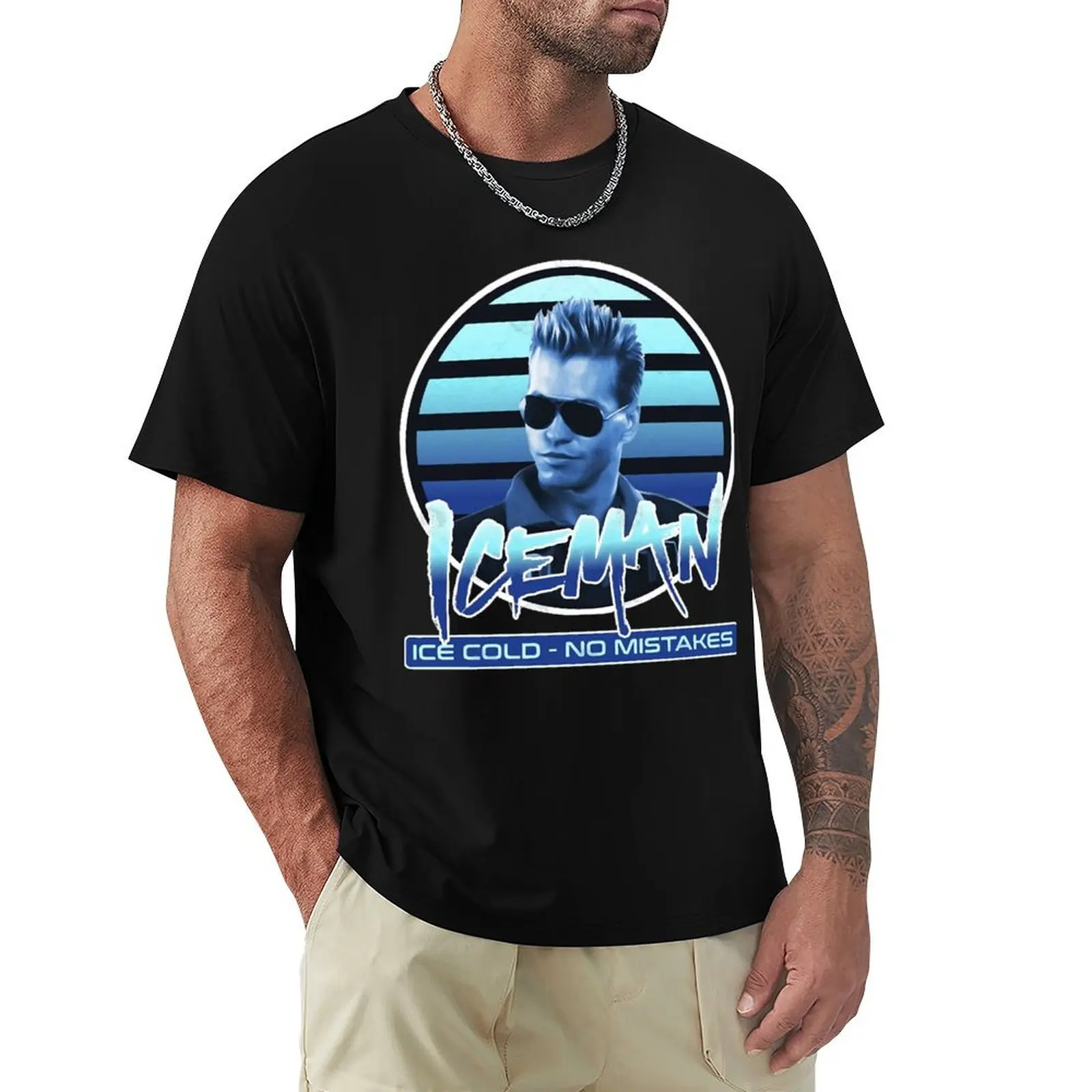 

Iceman T-Shirt Lightweight Basic Short Sleeve Shirt
