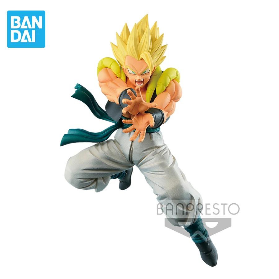 

Banpresto Anime Dragon Ball Super Saiyan Kamehameha Gogeta PVC Action Figures DBZ Figurals Collectible Model Toys Brinquedos