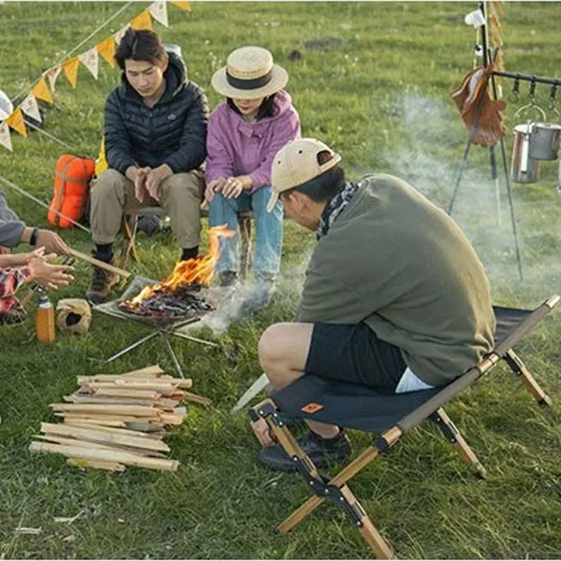 

Outdoor Double Marching Stool Aluminum Alloy Lightweight Portable Folding Double Mazar Extension Stools Camping Picnic Beach