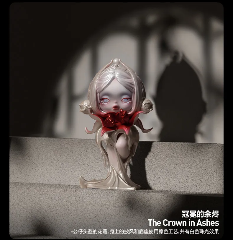 POPMART Skullpanda Petals In Four Acts Series Figuren Blind Box Verzamel Speelgoed Bureaudecoratie Huisdecoratie Figuur Cadeau Voor Volwassenen