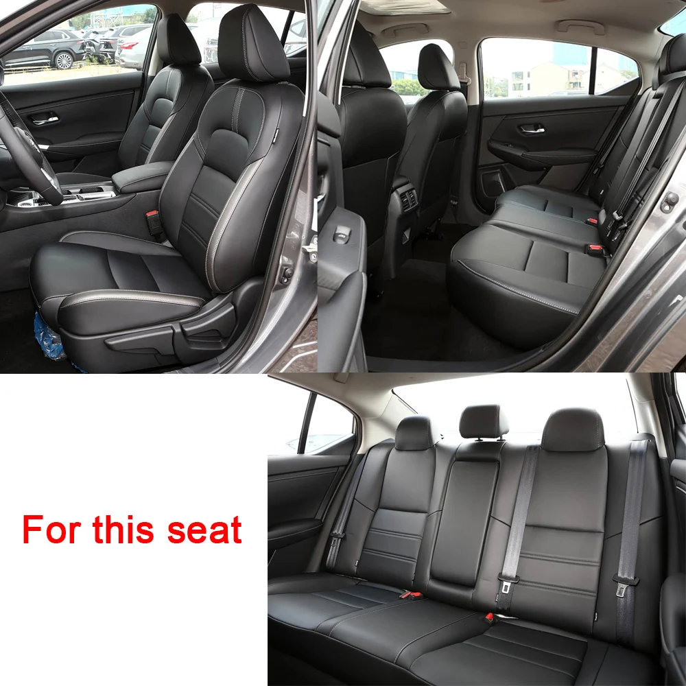 Car Special Seat Cover For Nissan Sentra 2023 2024 2025 2026 PU Leather Seat Cushion Protector Car Seat Covers Auto Accessories