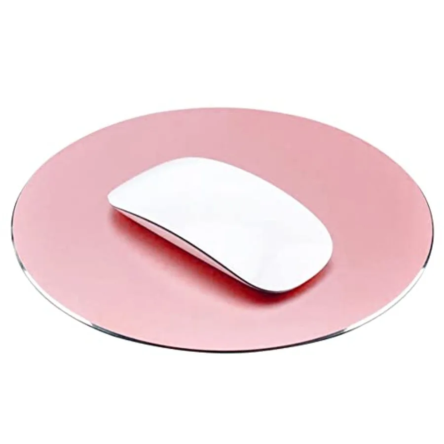 

Metal Mouse Pad Mat 8.66-inch Mousepad with Non-Slip Base Round